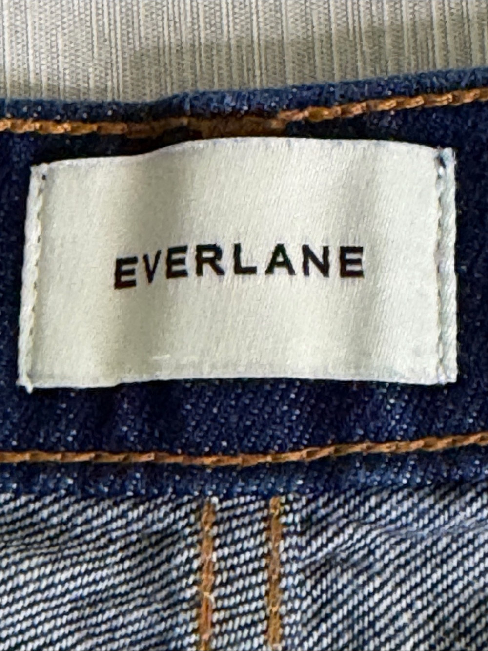 Everlane The Way-High Utility Jean Blue Size 31R Barrel Cargo NWOT - Picture 12 of 16